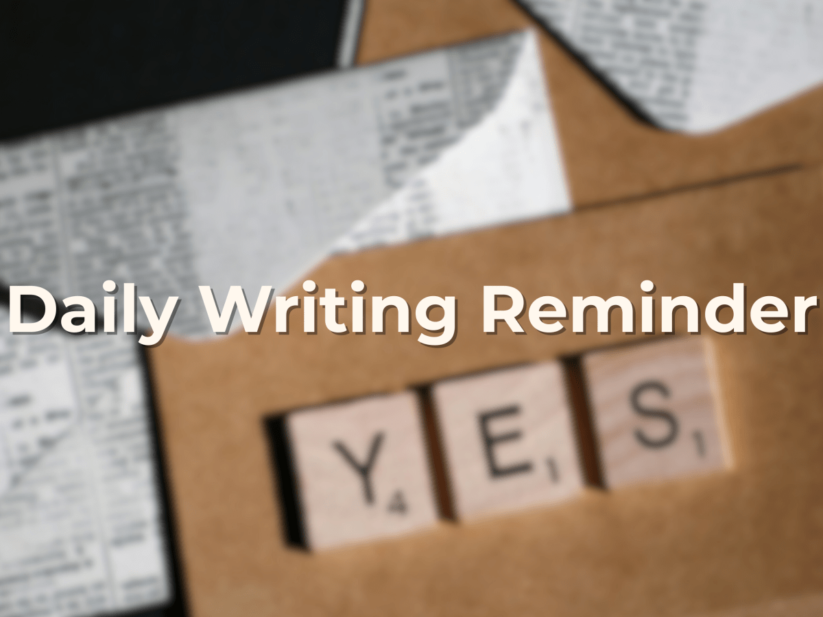 Daily Writing Reminder #29: Lean Into Creativity&nbsp;Today